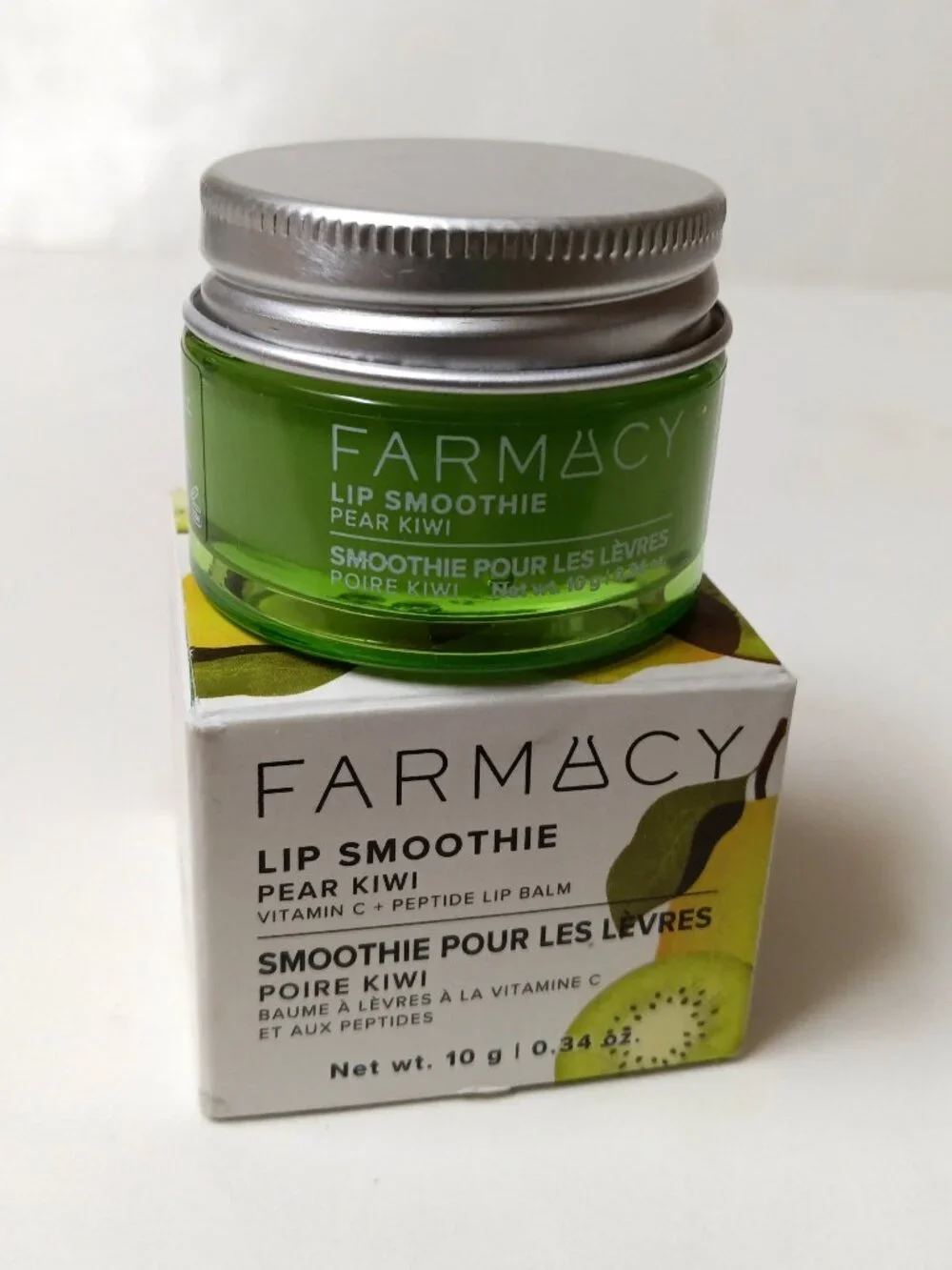 FARMACY - Lip Smoothie - Pear & Kiwi - Vitamin C + Peptide Lip Balm - 10 g.